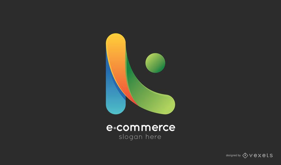 Plantilla de logotipo de comercio electrónico Plantilla de logotipo de comercio electrónico