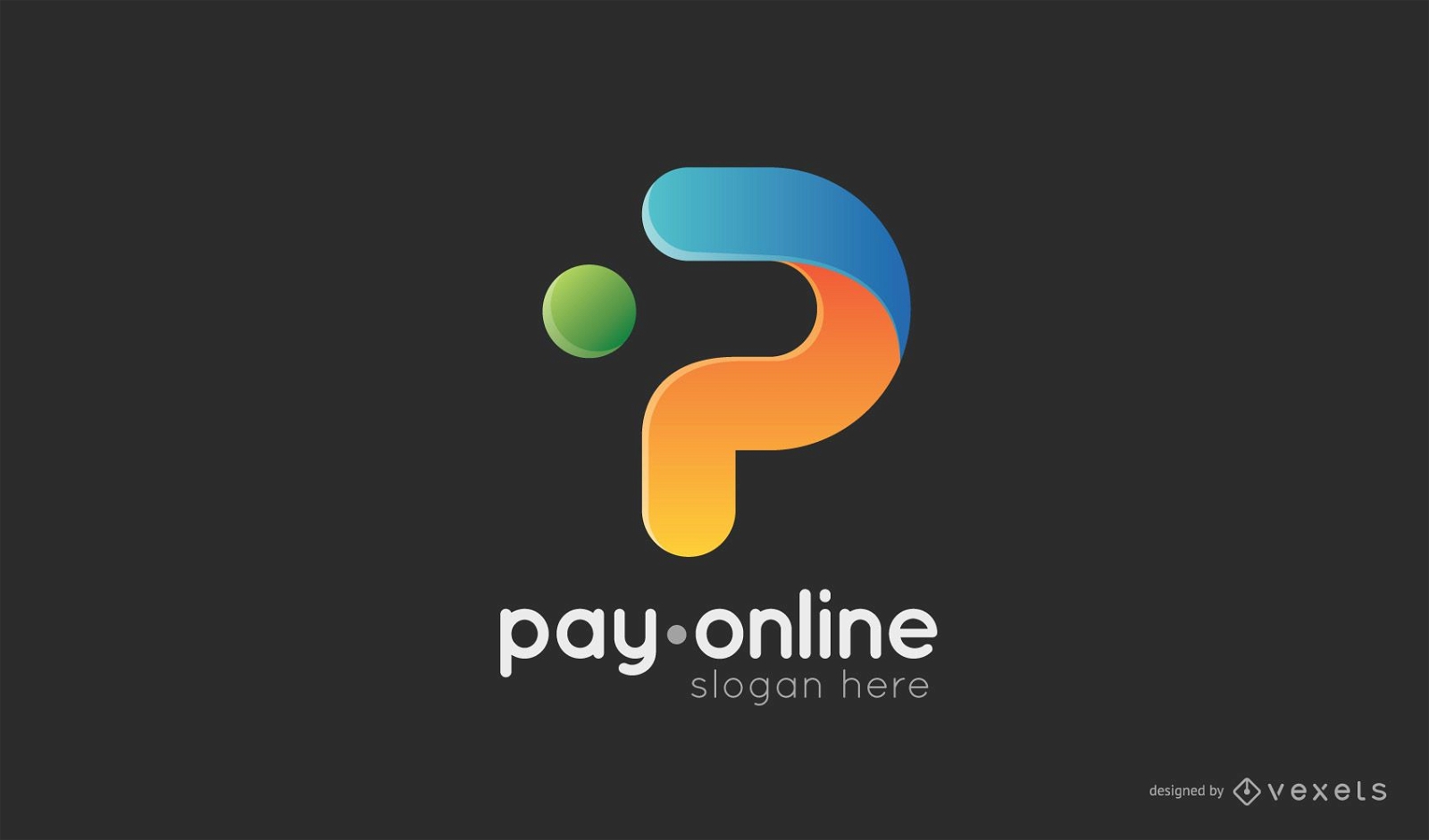 Play online logo template