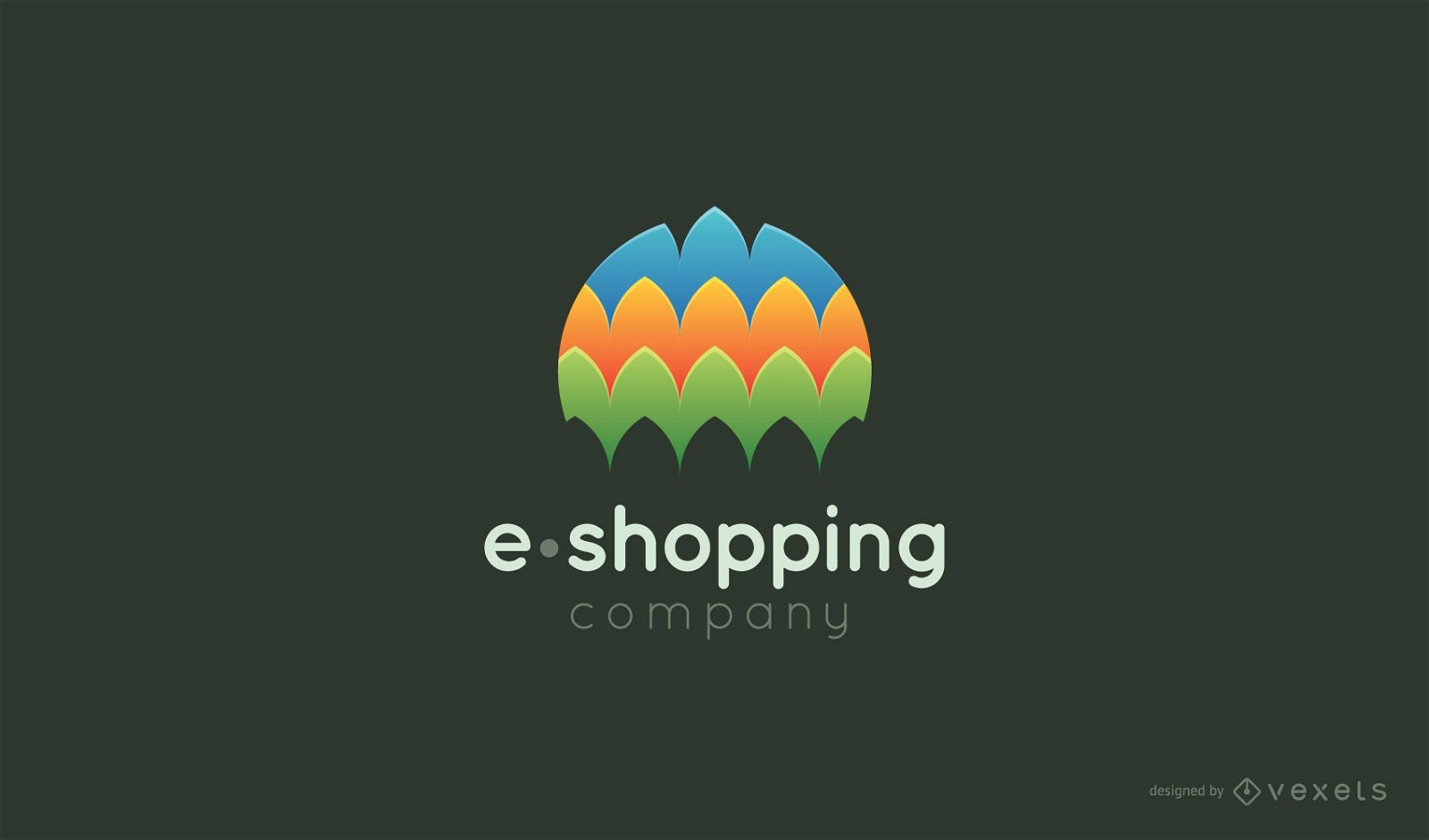 E-shopping logo template