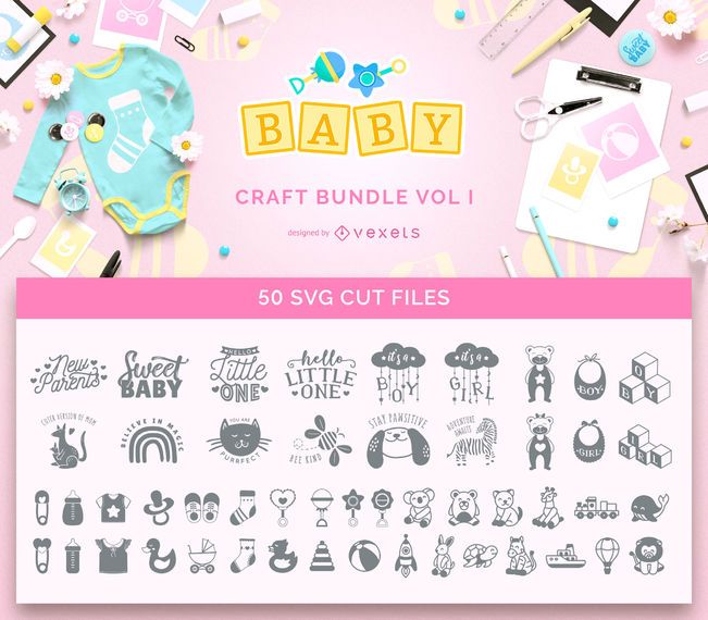 Paquete de manualidades para bebés Vol I Paquete de manualidades para bebés Vol I
