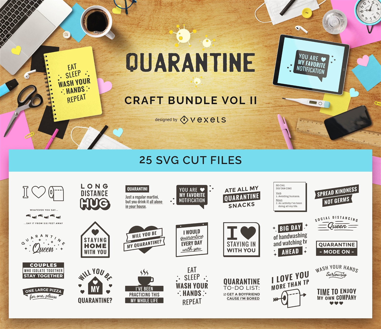 Quarantine Craft Bundle Vol II