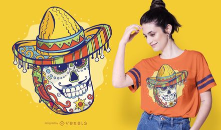 Design de t-shirt mexicana de taco Design de t-shirt mexicana de taco
