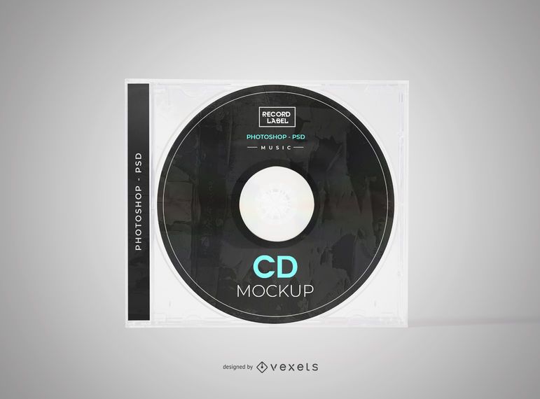 Maquete de capa de CD Maquete de capa de CD
