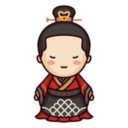 Alte Dynastie der chinesischen Frau niedlich PNG-Design