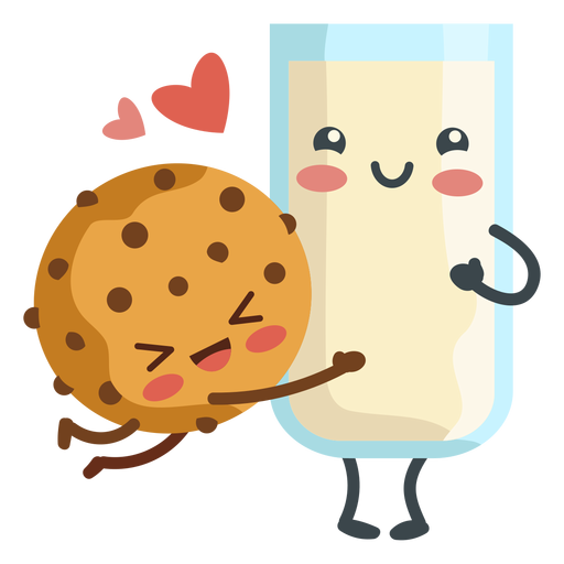 Amantes de biscoitos de leite