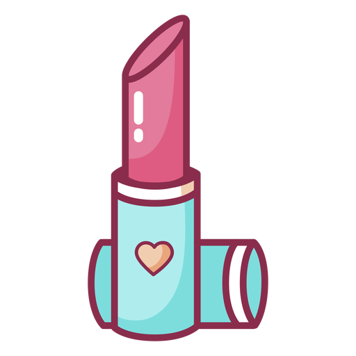 Cute colored valentine lipstick