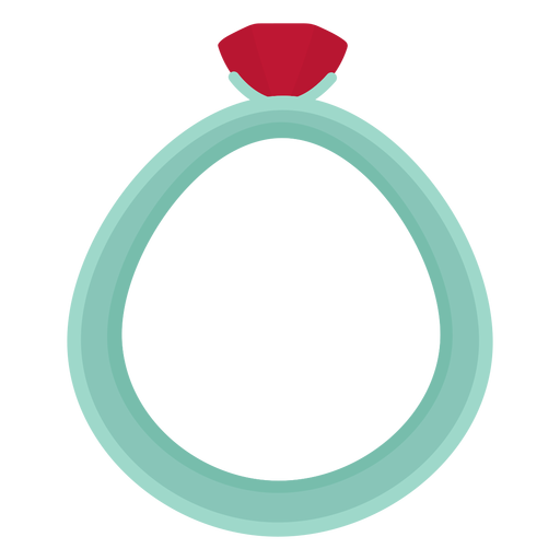 Engagement ring flat