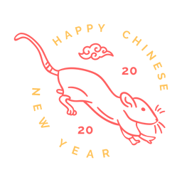 Feliz Ano Novo Chinês Transparent PNG