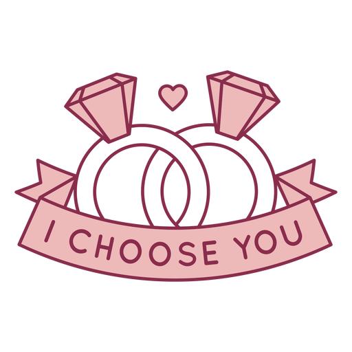 I choose you badge