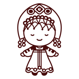 Curso russo tradicional chapelaria Desenho PNG
