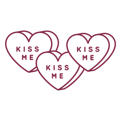 kiss me png