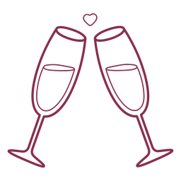 San Valentín aclama la burbuja del corazón Diseño PNG