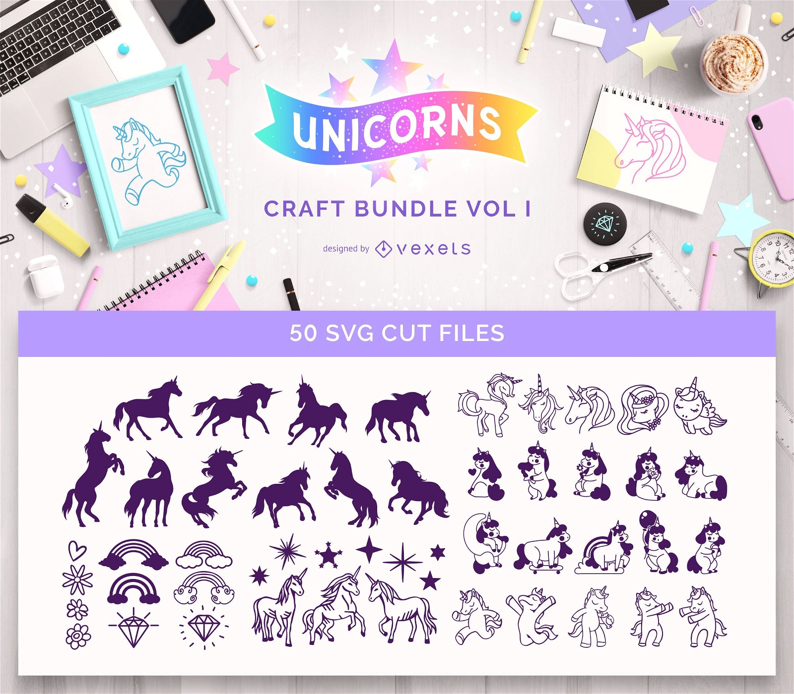 Unicorn Craft Bundle Vol I