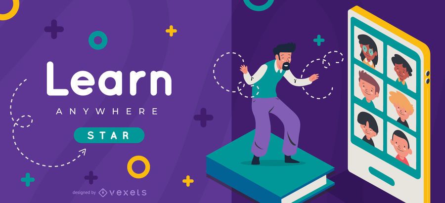 Learn anywhere phone slider template Learn anywhere phone slider template