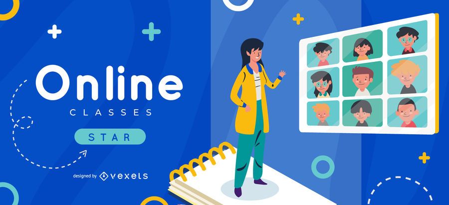 Online classes slider template Online classes slider template