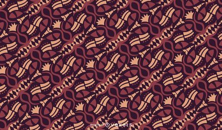 Design de padrão tribal motivo Design de padrão tribal motivo
