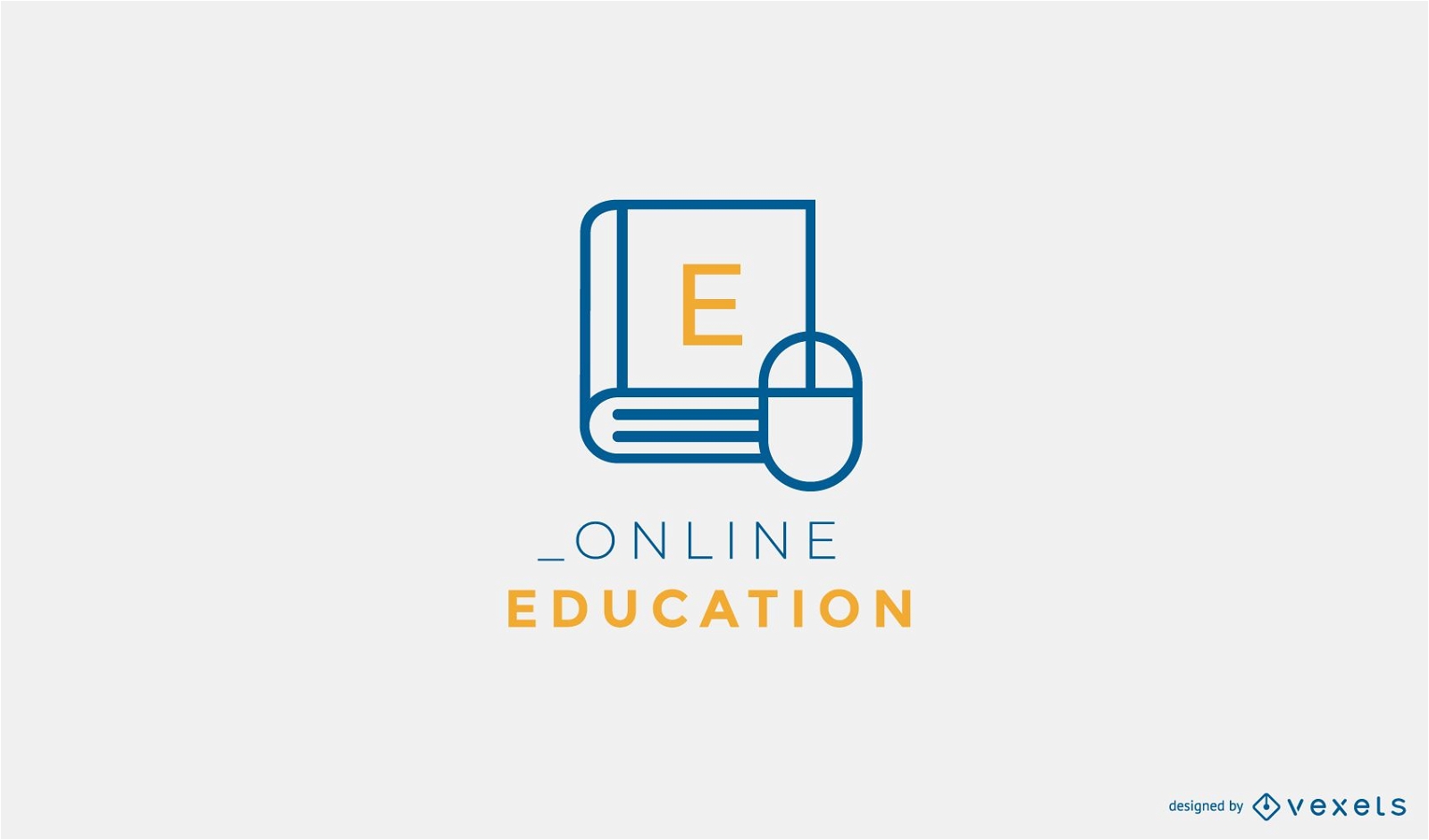 Online education logo design