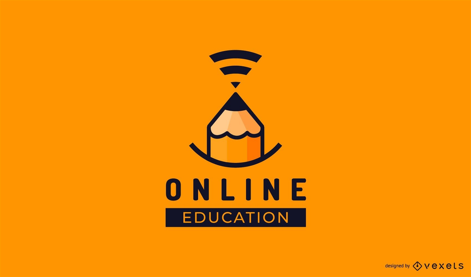 Online studies logo template