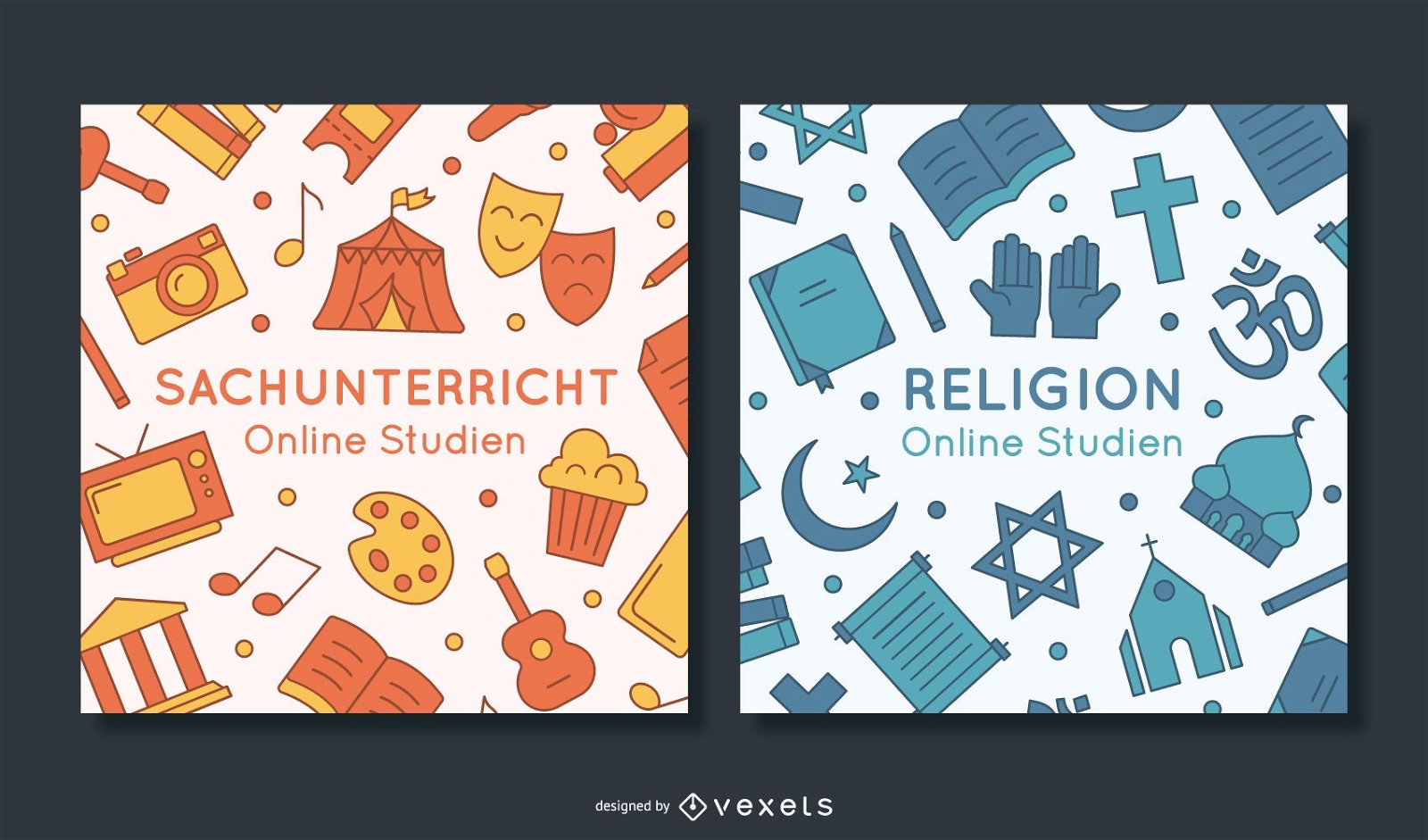 Germany School Education Banner Pack
