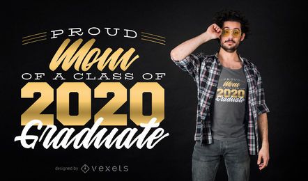 Proud Mom Graduate T-shirt Design Proud Mom Graduate T-shirt Design