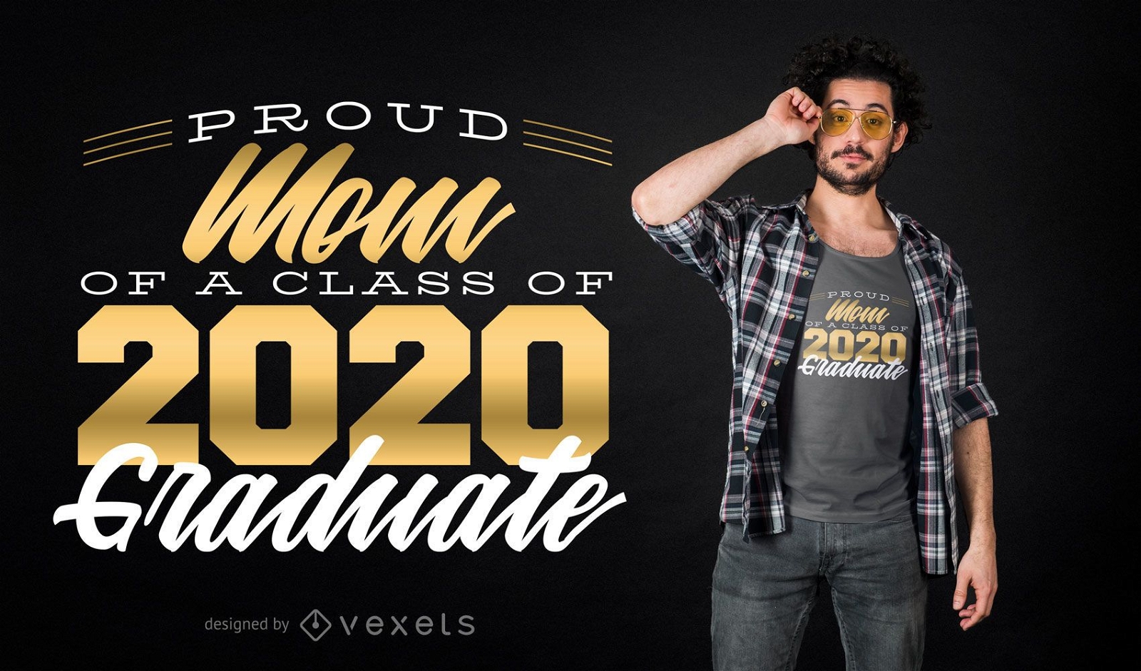 Proud Mom Graduate T-shirt Design