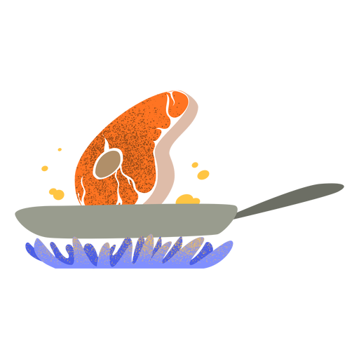 Carne frita com textura Desenho PNG