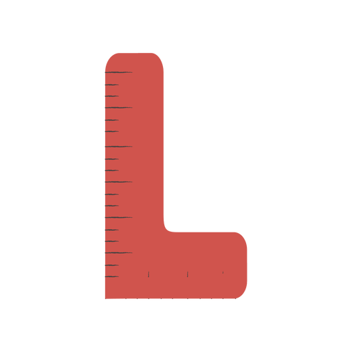 Download L shaped ruler - Transparent PNG & SVG vector file