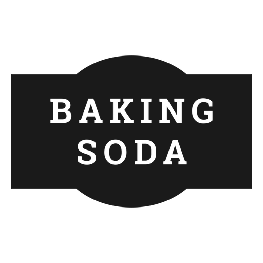 Baking soda label
