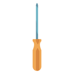 Bradawl plana Diseño PNG