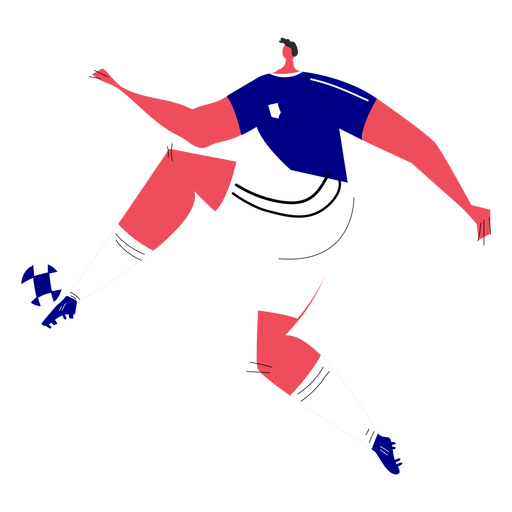 Jogador de futebol de personagem Desenho PNG