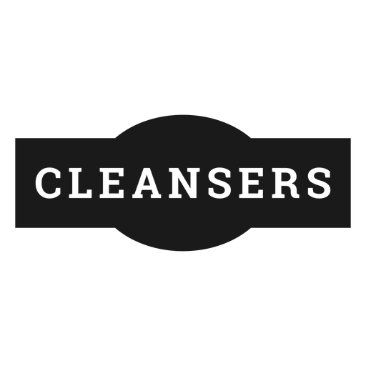 Cleansers label Transparent PNG & SVG vector file