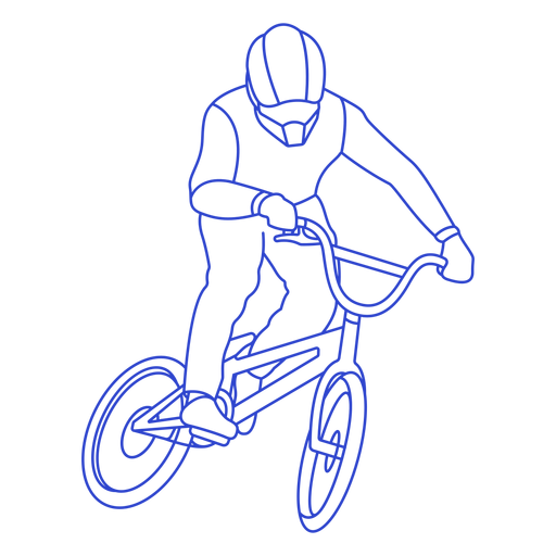 Curso de ciclista Desenho PNG