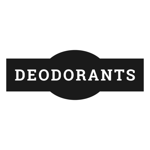 Deodorants Etikett PNG-Design