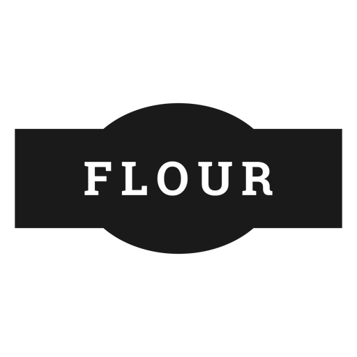 Flour label