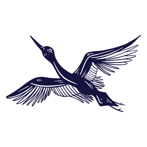 Blue Heron SVG