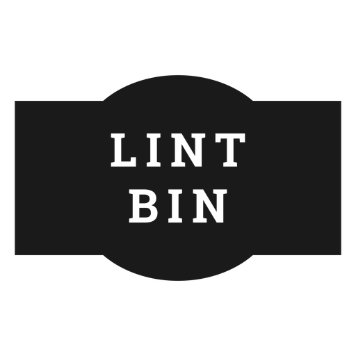 Lint Bin Label Transparent Png Svg Vector File