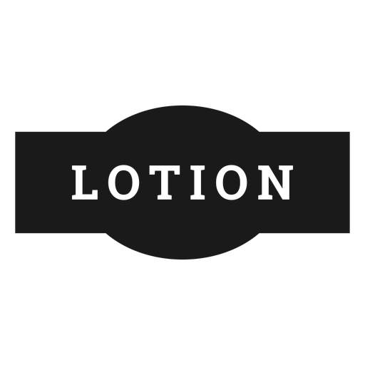 Lotion label Transparent PNG & SVG vector file