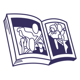 Golpe de manga Diseño PNG