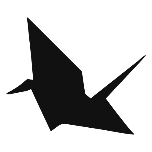 Origami silhouette PNG Design
