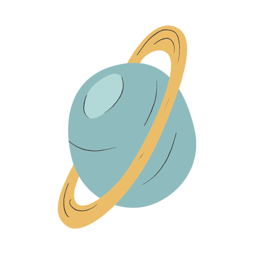 Planeta Saturno Desenho PNG