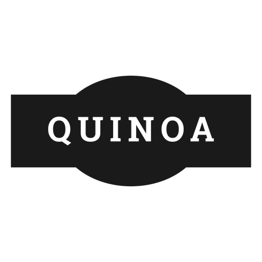 Quinoa-Etikett PNG-Design