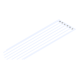 Correr pistas isométricas Diseño PNG