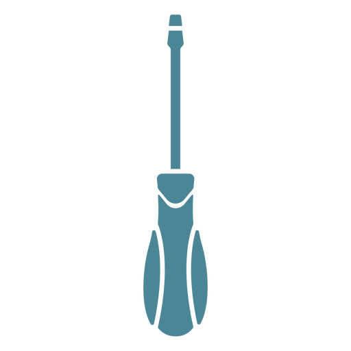 Screwdriver blue PNG Design