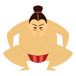 Sumo-Charakter PNG-Design