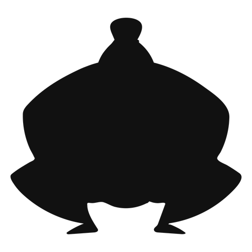 Silhueta sumô Desenho PNG