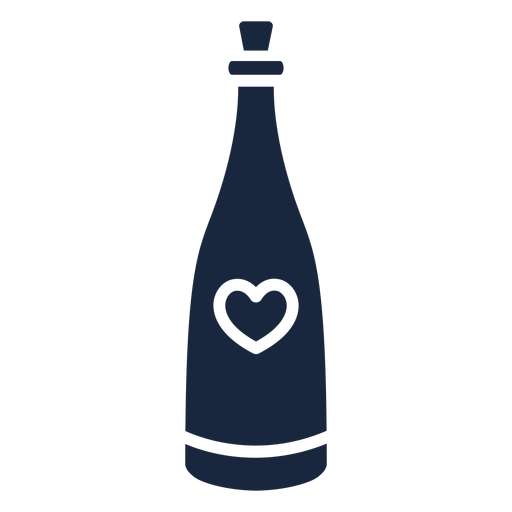 Icono de boda champagne azul
