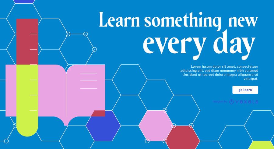 Learn every day slider template Learn every day slider template