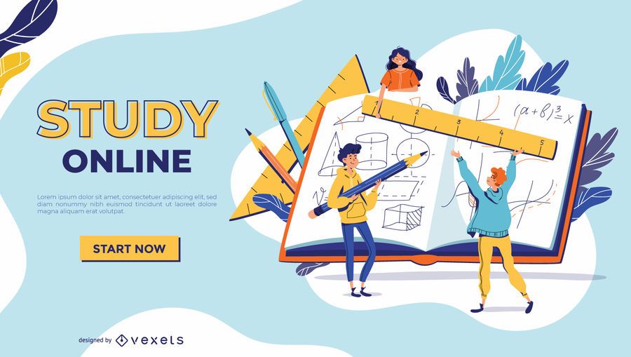 Study online slider template Study online slider template