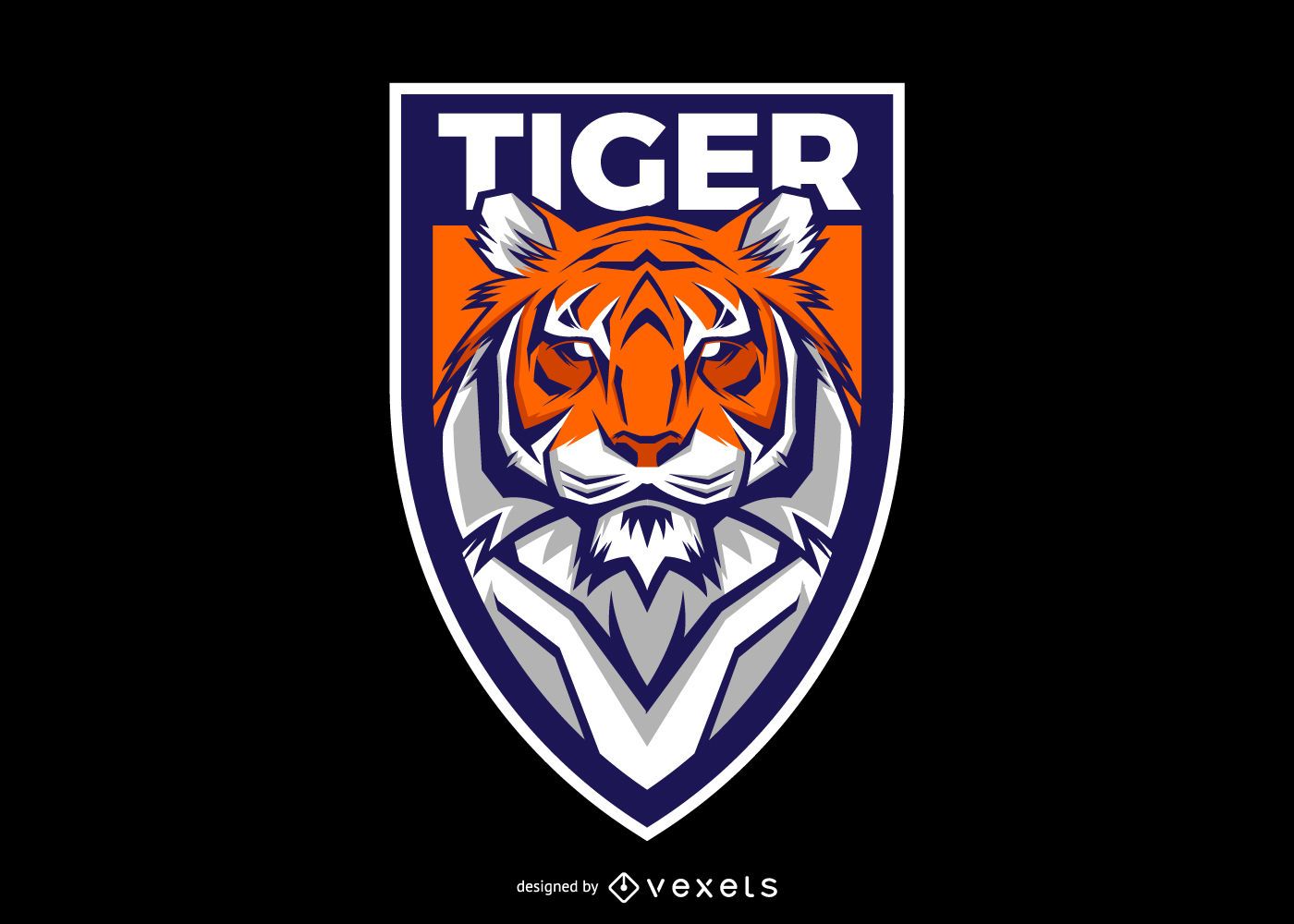 Tiger Shield Logo Design