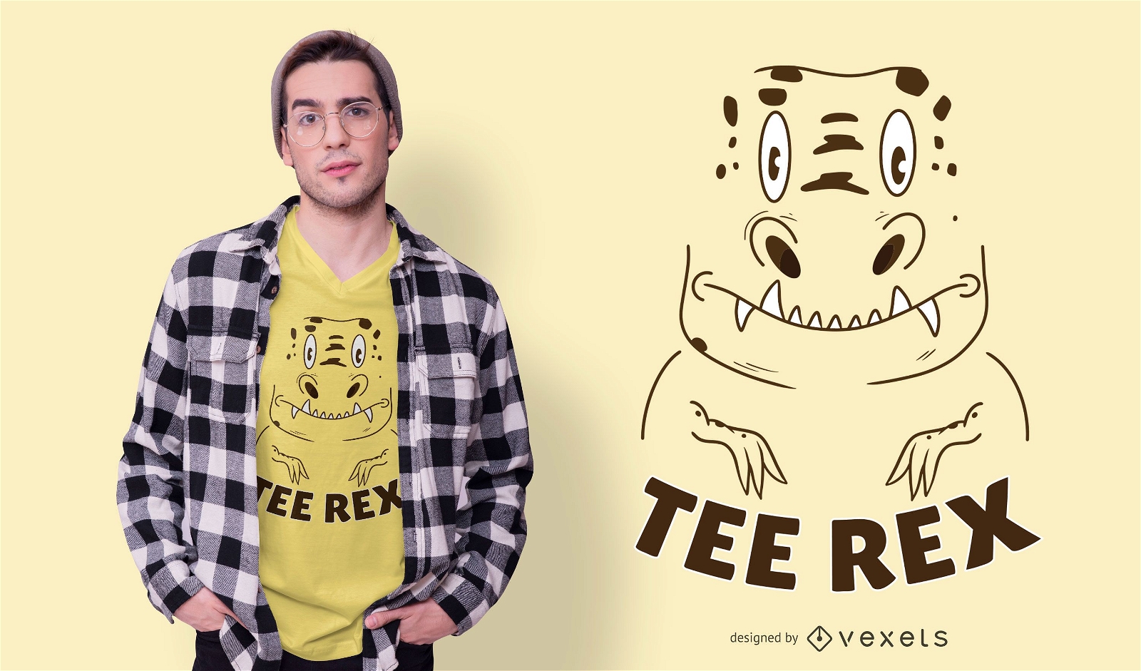 Design de camisetas Tee Rex